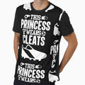 This Princess Wears Cleats | Women's Soccer by GravitiTees