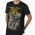 Drep De Kristne By Troll Classic Old School Norwegian Black Metal Racerback Tank Top by celestekey