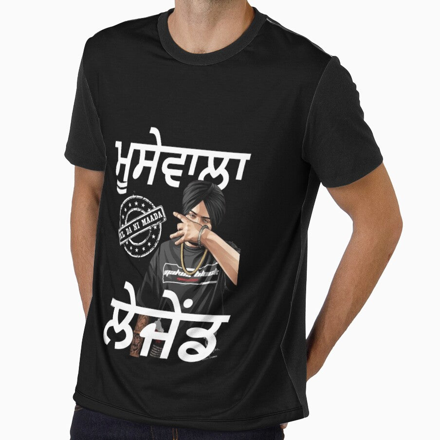 sidhu moose wala sticker by Desi  Merch