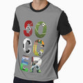 Soccer colorful sports design by Ollie P.  Leo