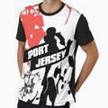 Sports soccer color movement upwards in style Jersey by klimov0101