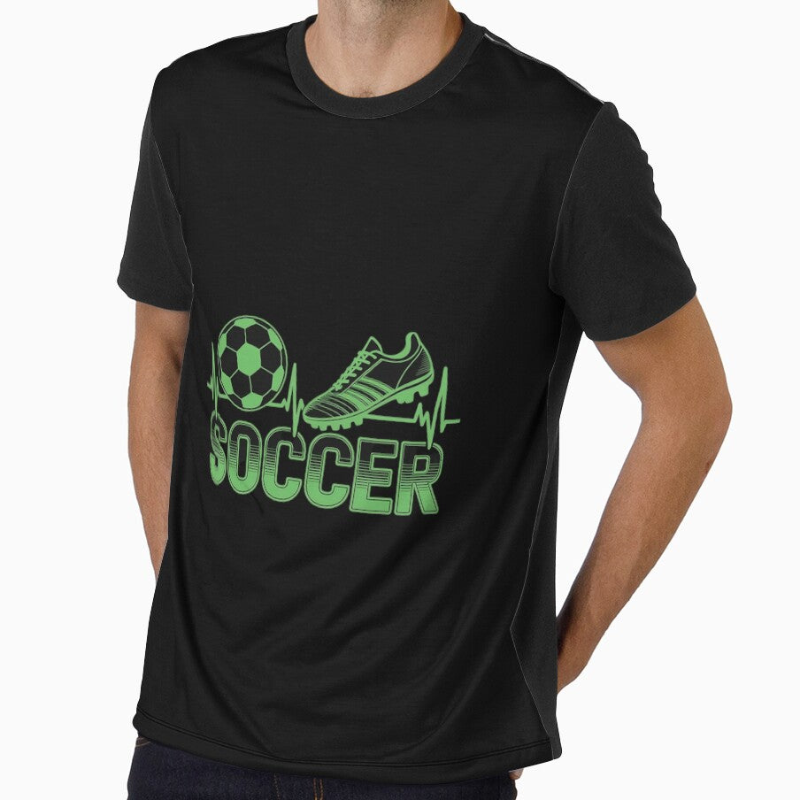 Soccer Heartbeat Pulse Ball & Cleat by LittleDame