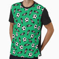 Soccer Balls and Cleats - Green by littlearrow