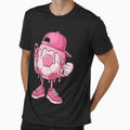 Pink Soccer Ball Breast Cancer Awareness T-Shirt by LarryMBrown