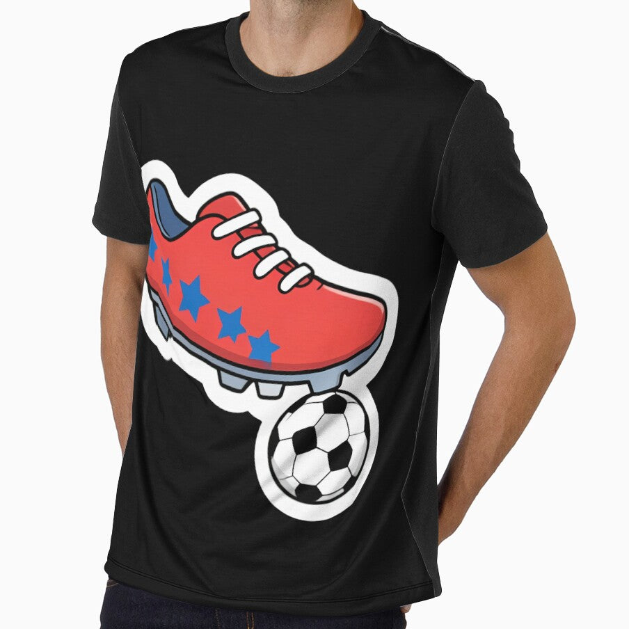 Star-Spangled Soccer Cleat Fan Sticker by M.Store