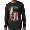 Vintage USA Flag Soccer Player by Ryan Jay Cruz