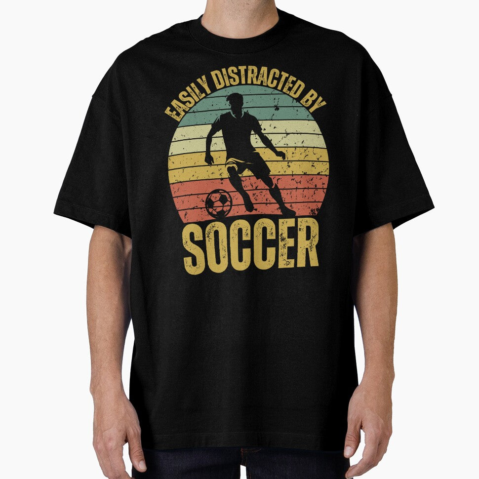Retro Easily Distracted By Soccer by legendaryskins
