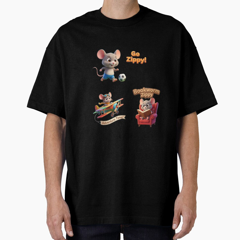 Zippy 3D Mouse Adventure Cartoon Mascot by Zippy Creation