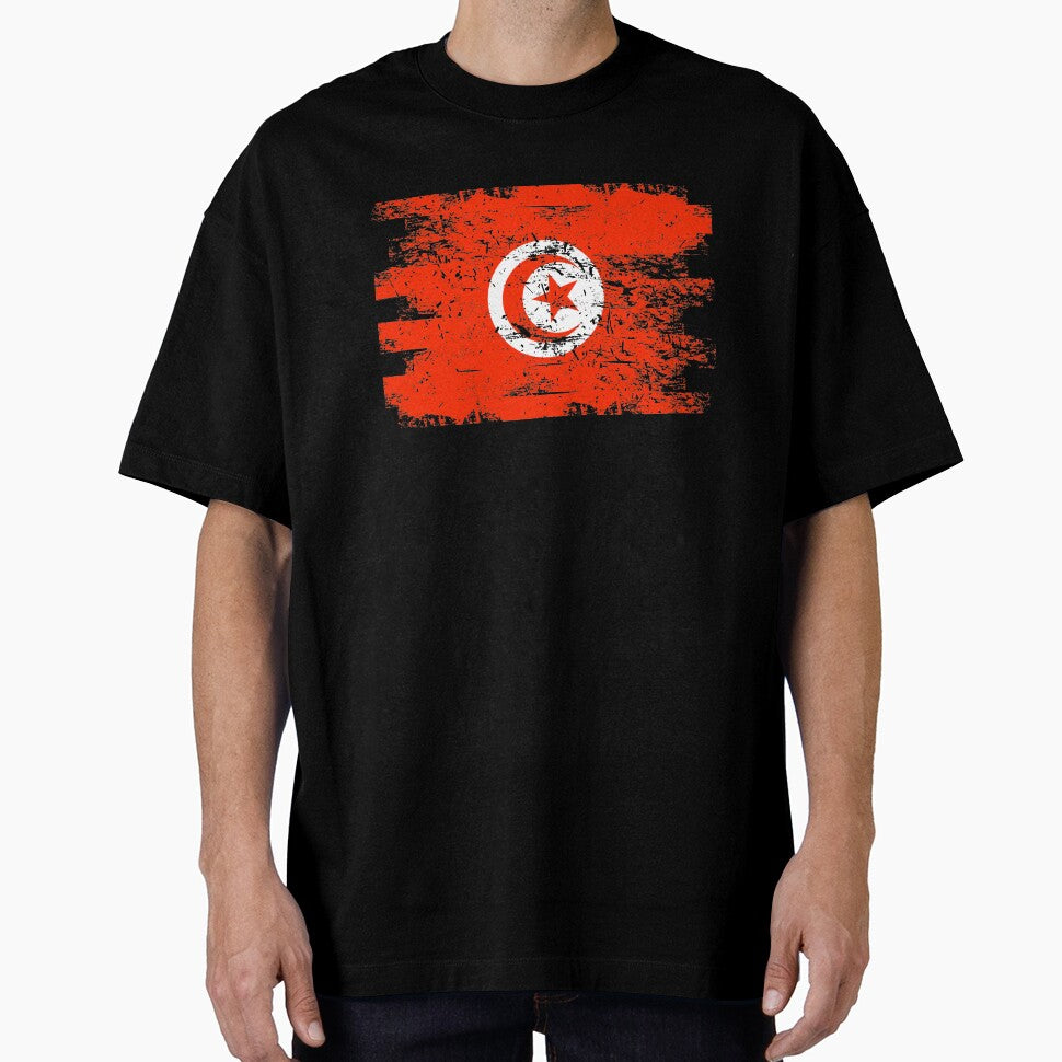 Tunisia Shirt Gift Country Flag Patriotic Travel Africa Light by threadsmonkey