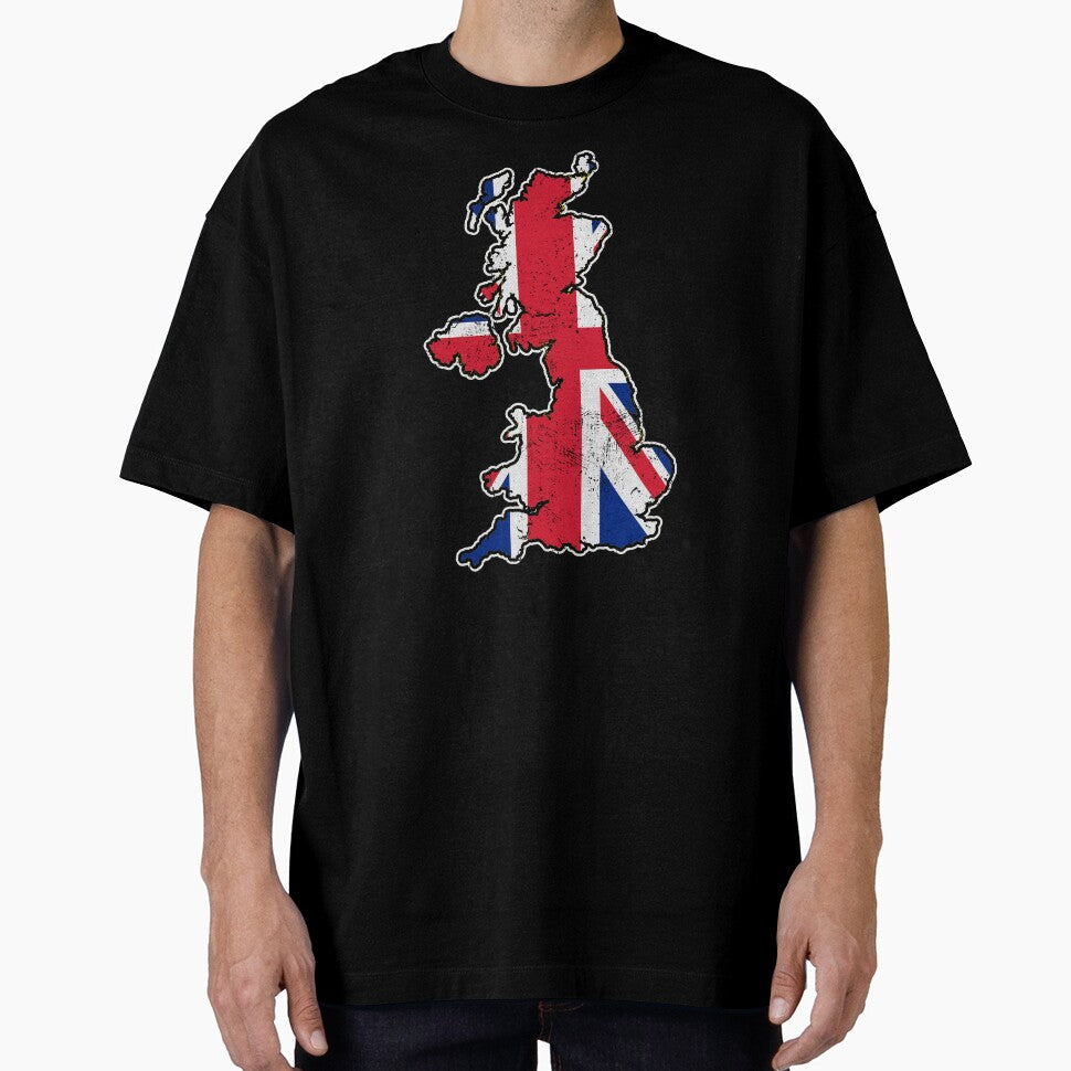 United Kingdom Flag Map by EddieBalevo