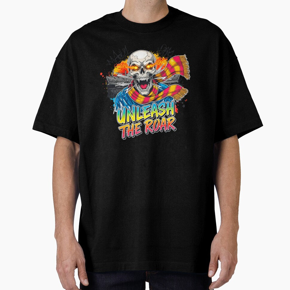 Graffiti Soccer Fan Skull Art T-Shirt Sticker Hoodie by SholoStudio