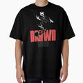 Drawn to Chaos FOOTBALL fans - Skater Urban Streetwear Dark Graphic Tee by Jesus Alberto Padrón