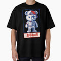 30 Wanted Cute Chibi Bear Skull  Batter Tee Kawaii Otazunemono by KUMAINK