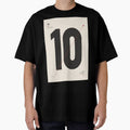 Minimalist Football Number 10 Print, Playmaker Art, Soccer Poster, Sports Decor, Modern Football Illustration by Studio pod Burom