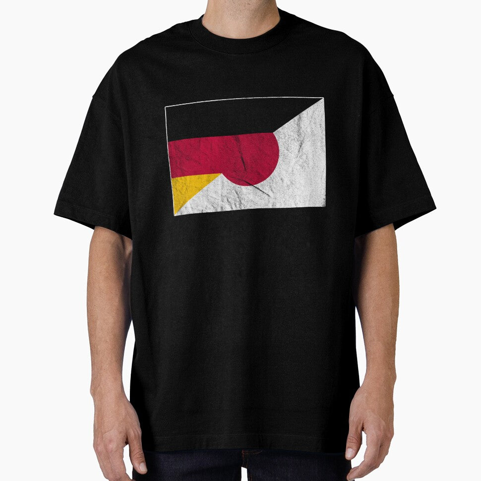 Distressed Germany Japan Flag by Carl's Clothing