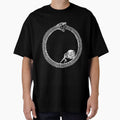 Sisyphus In An Ouroboros Snake - Unisex Philosophy  For Existentialists by GoatCWB