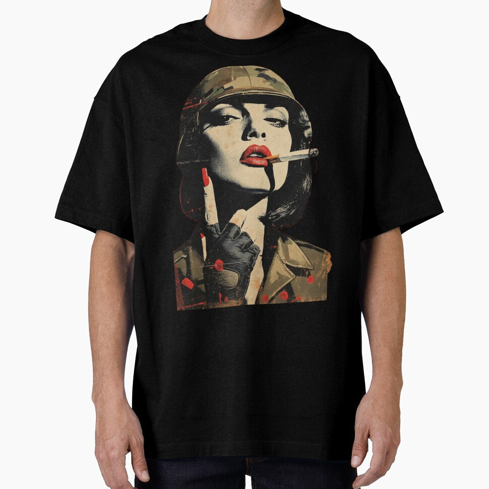 Vintage Army GIrl 1 by ShirtsOfDeath