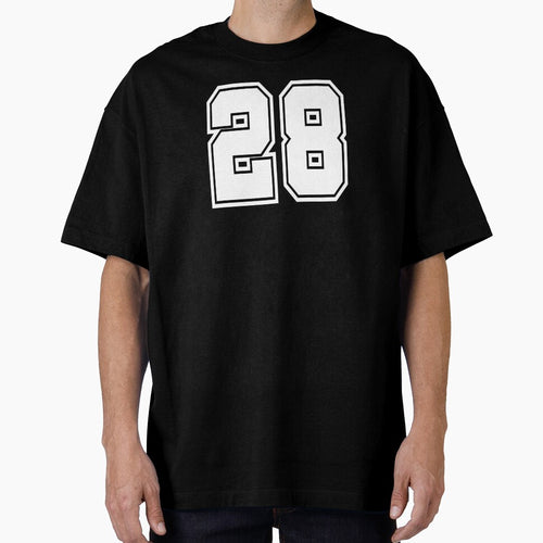 28 jersey number college style by GeogDesigns