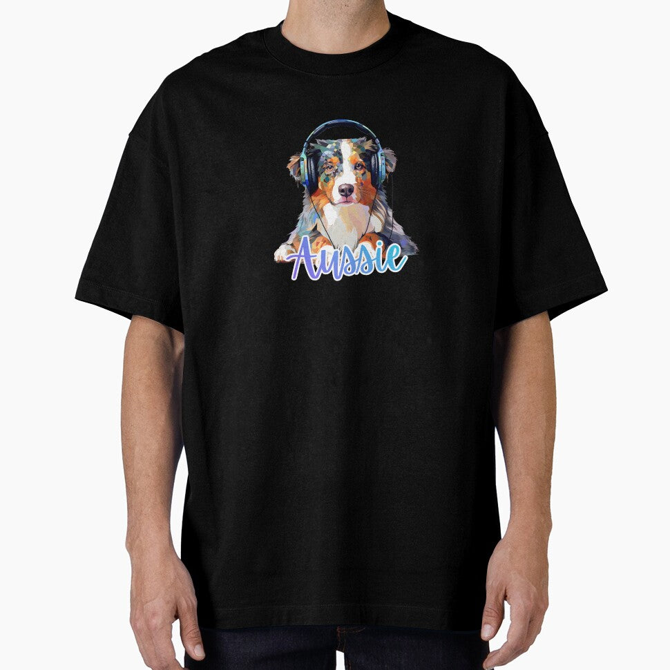 Aussie with headphones by Tragedyshop