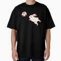 Soccer Football Rabbit playful stipple illustration by Magnificent Lizard