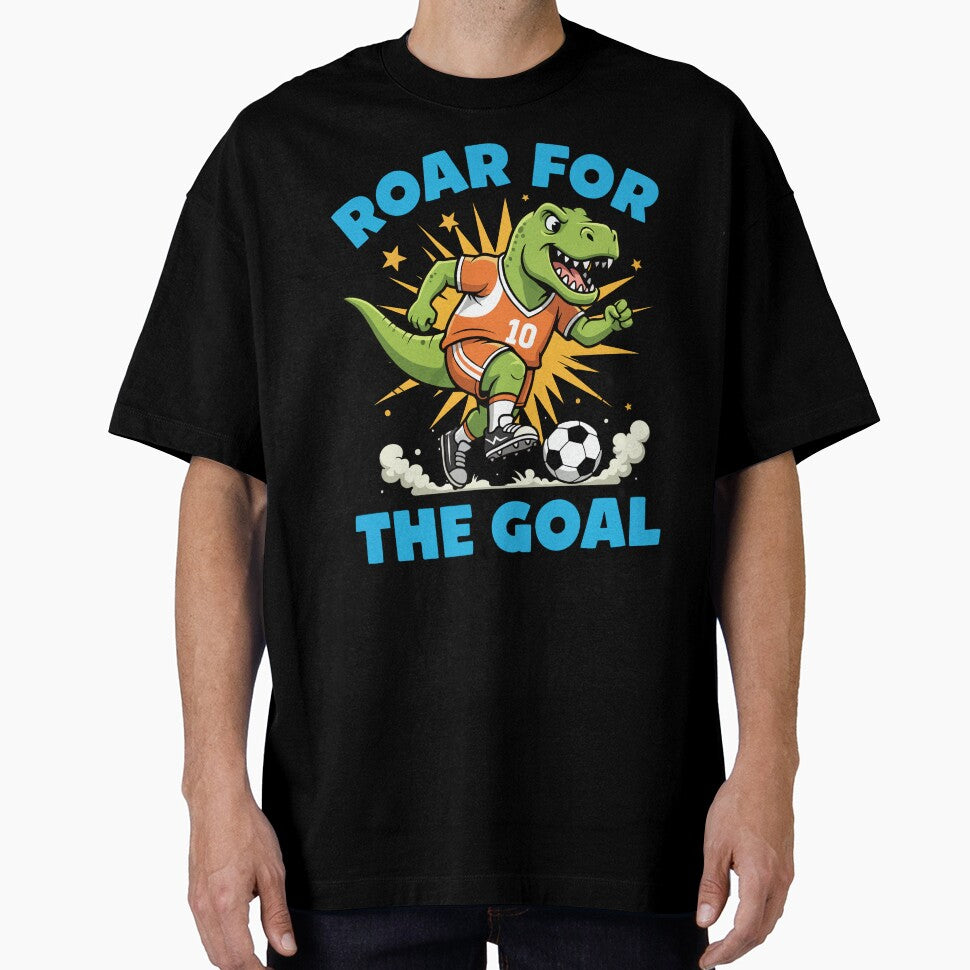 Roar For The Goal - Soccer T-Rex by DigitalGlade