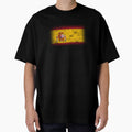 Spain Flag Distressed Cool Spanish Flag Bandera España Men Women T-Shirt by BCNDesign