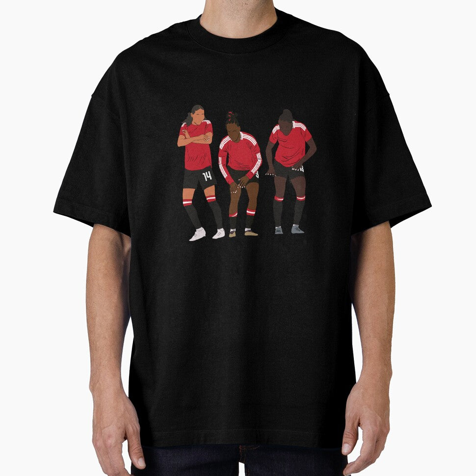 Jayde RIviere Melvine Malard Simi Awujo Dance Goal Celebration MUWFC by Hevding
