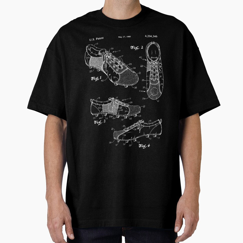 Football (Soccer) Cleats Patent - Blueprint by FinlayMcNevin