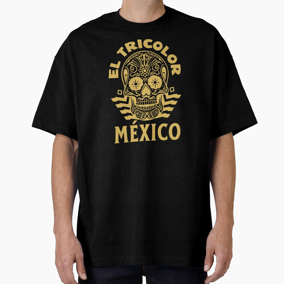 Mexico skull animated gold by VRedBaller