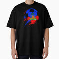 Haiti Soccer Haitian Flag Pride Soccer Player Football by NUMAcreations