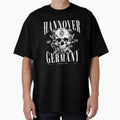 Hannover lettering with skull by Ecmoprints