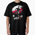 Football Soccer Poland Polish Flag Banner Player Grunge by Infinitee8hirts
