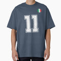 Italy Soccer Number 11 Vintage Sports Fan by RoyesButler