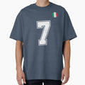 Italy Soccer Number 7 Vintage Sports Fan by RoyesButler