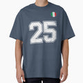 Italy Soccer Number 25 Vintage Sports Fan by RoyesButler