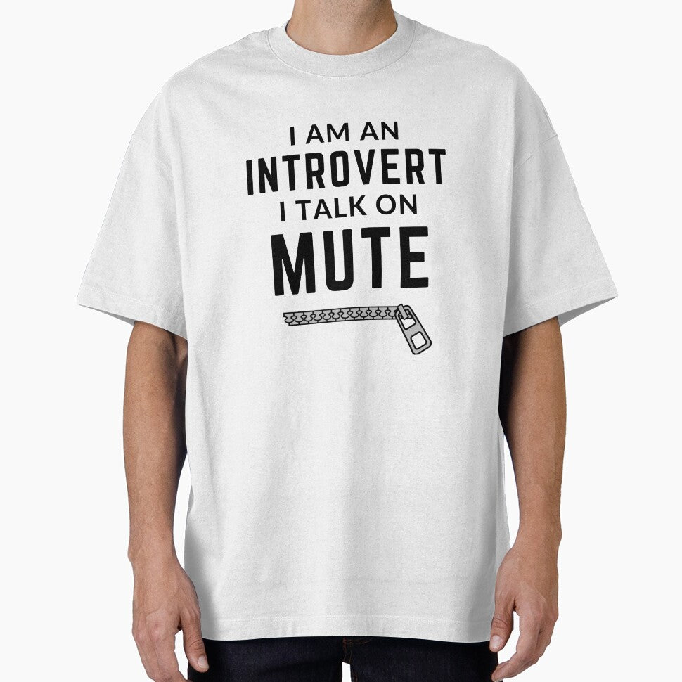 I AM AN INTROVERT - I TALK ON MUTE [P-M 1] by HIPNOTIZAR  CRAFTS