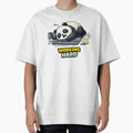 Working Hard Funny Sleeping Panda Office Meme by the-dovlat