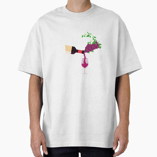 ** WINE LOGO WITH GRAPES ** by JOINMYVIBE