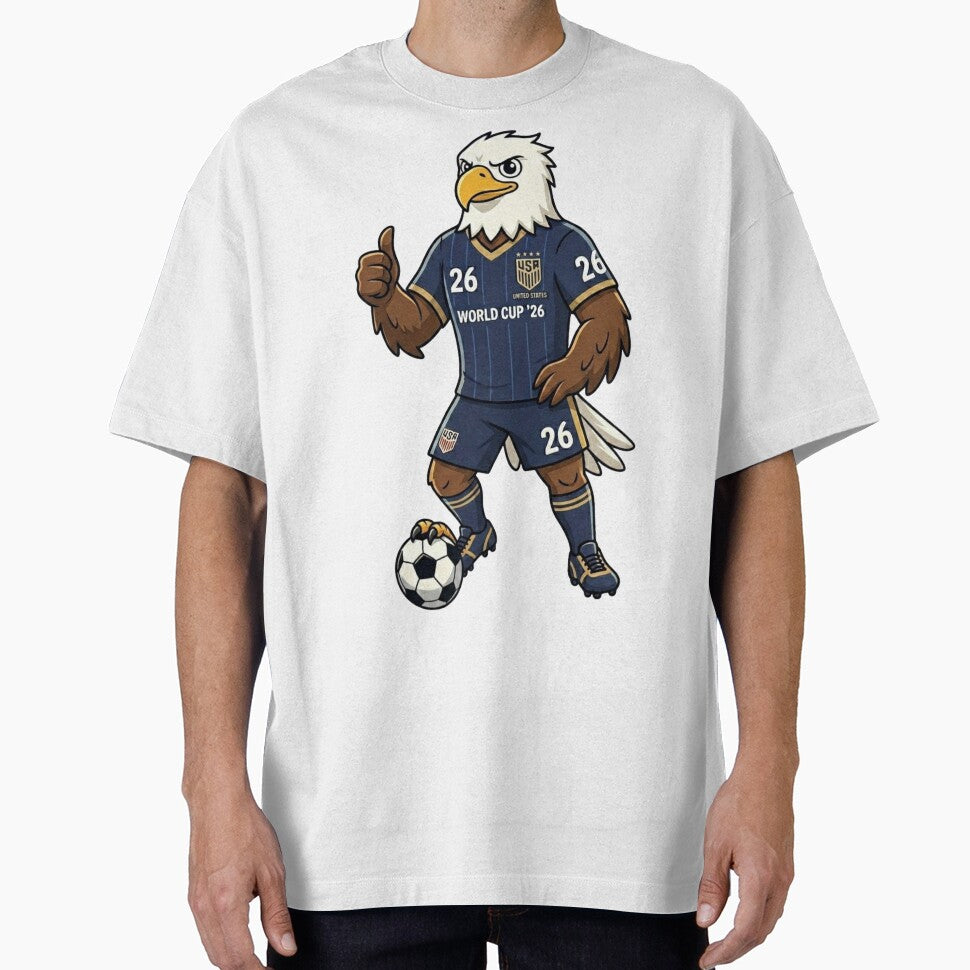 Proud USA Soccer Bald Eagle Mascot - Team US '26 by _ZENTAY_