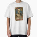 Vintage Skeleton Soccer Trading Card Poster by Anne97s