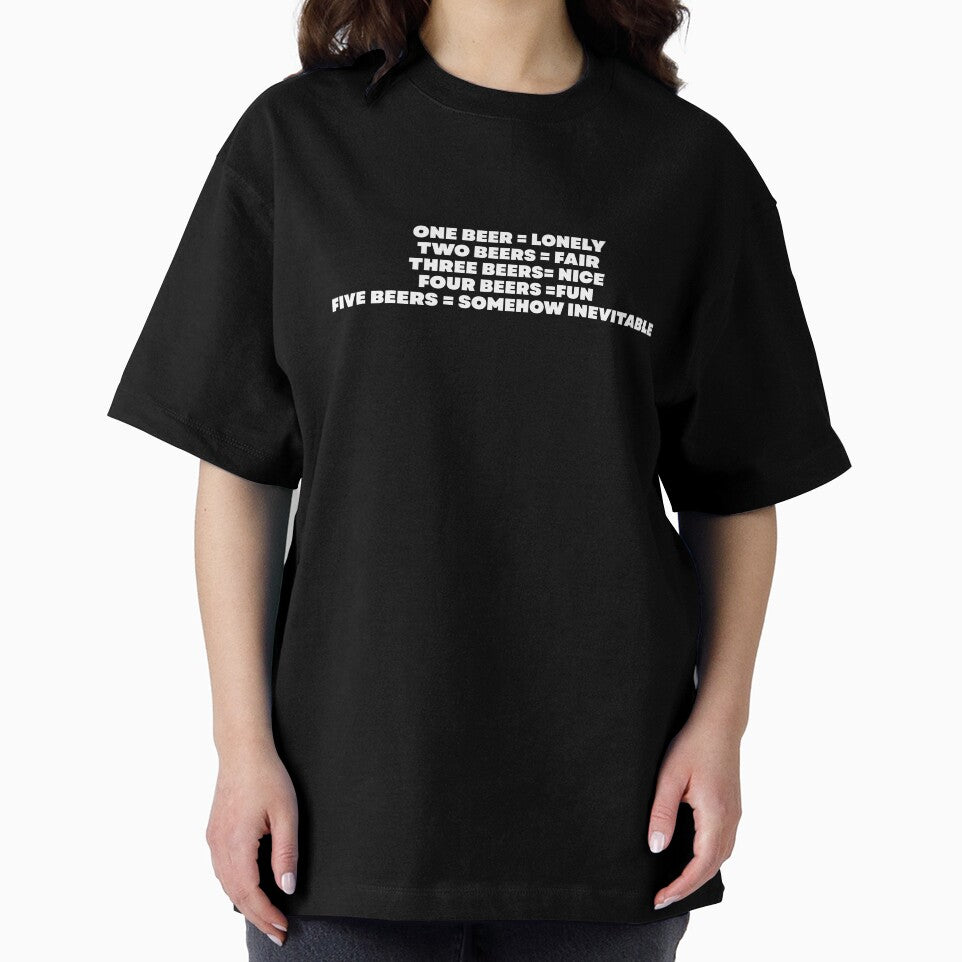 Beer Maths T-Shirt & Gifts | Funny Beer Lover Apparel by Kaylews_Designs