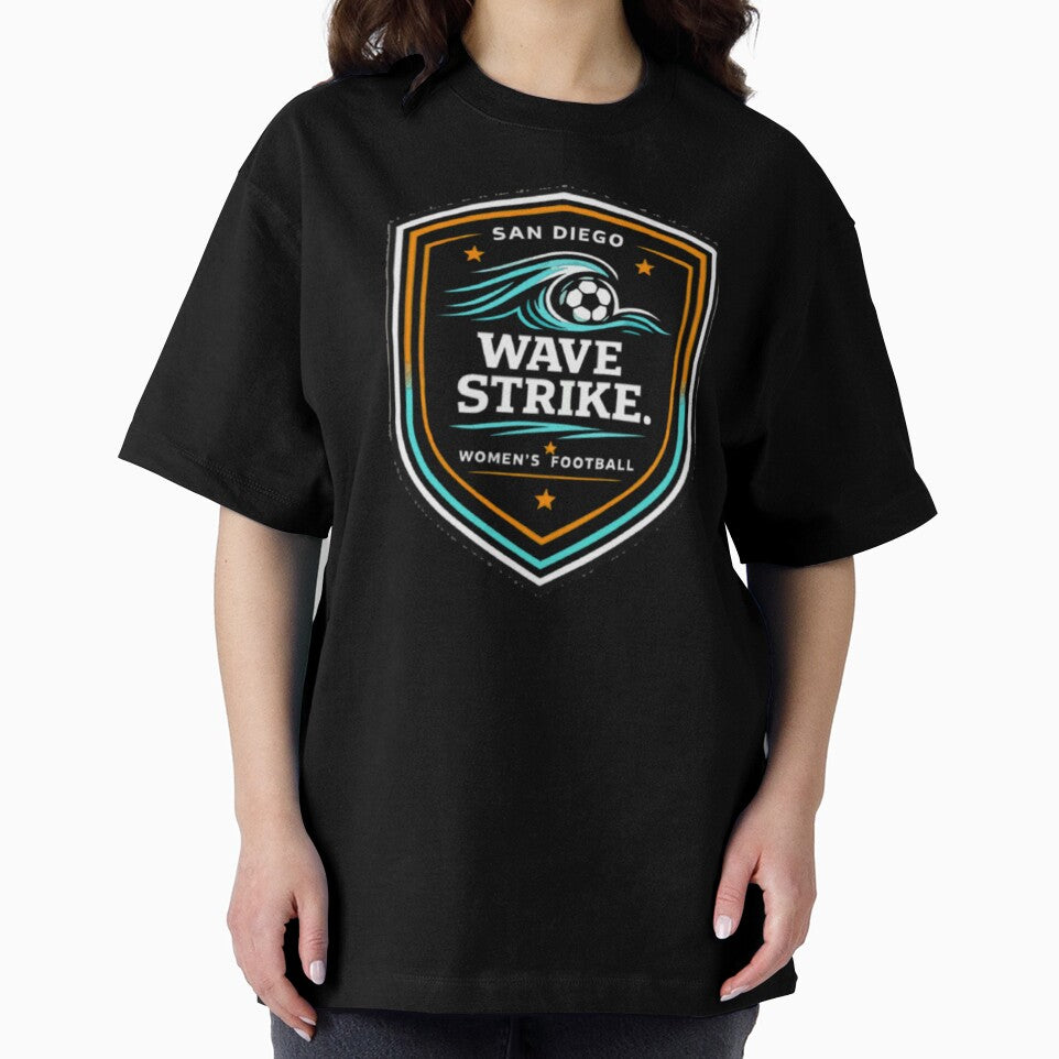 San Diego Women’s Football – Wave Strike Badge by PINK FREE