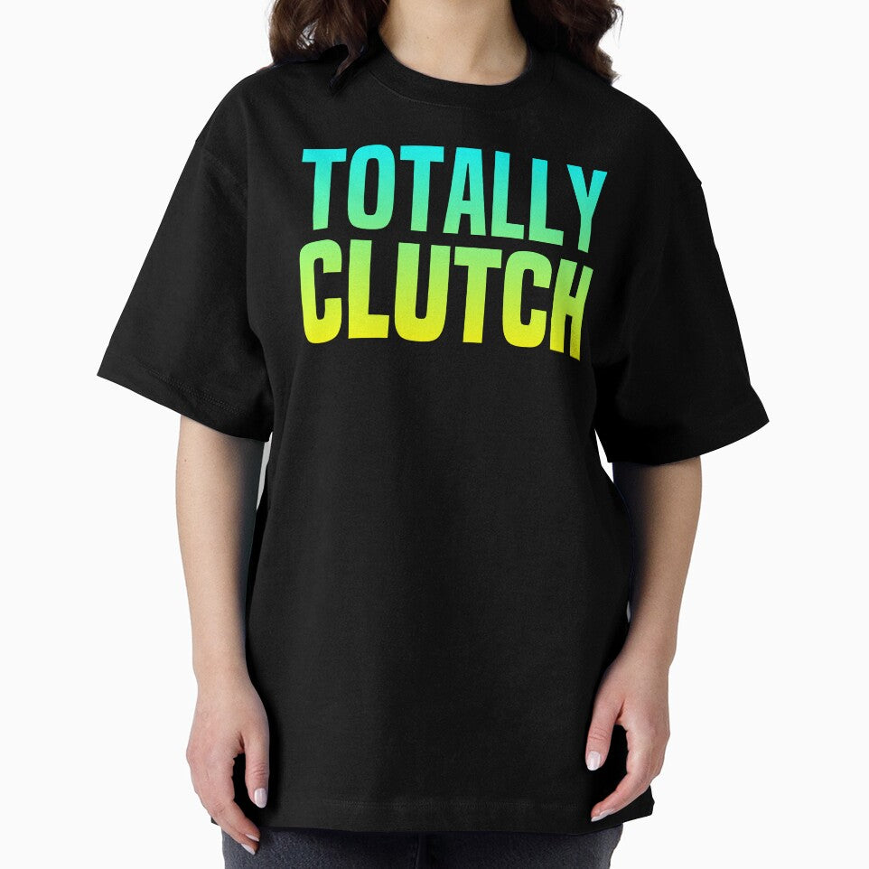 Totally Clutch Green Typography by Memes N Lore