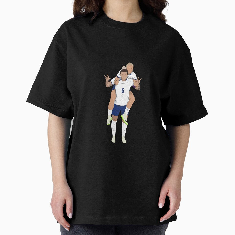 England Lionesses Rachel Daly Millie Bright Women's Fooball Minimalist by Hevding