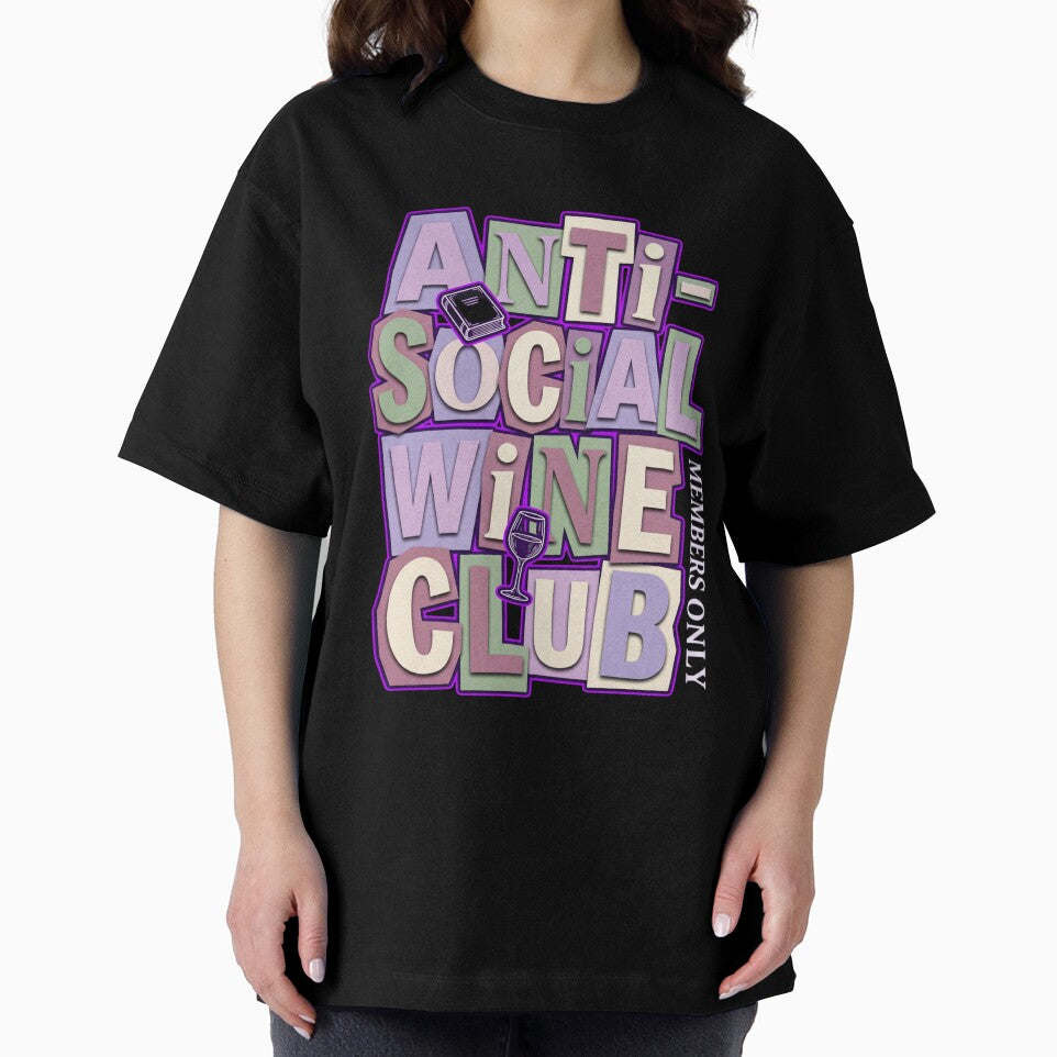 Anti-Social Wine Club Maximalist Paper Cut Streetwear by JaphstarCreatives