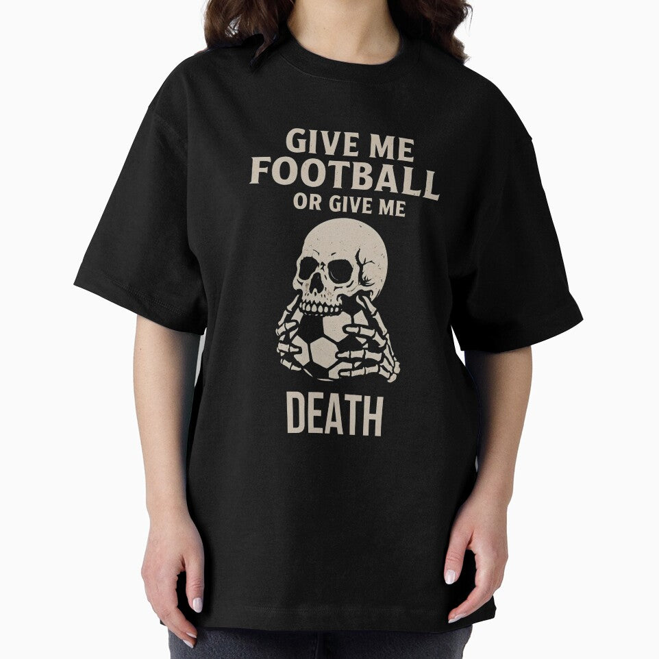 Give Me Football Or Give Me Death by CreepyCornerArt