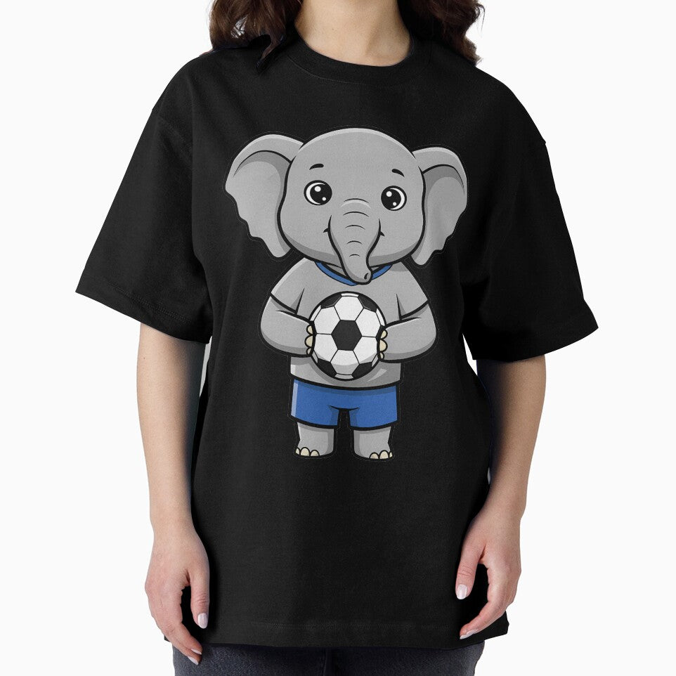 Cute Elephant Soccer Player Ball by k3rstman1