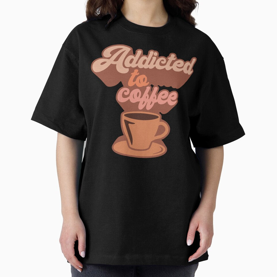 Addicted to Coffee - Retro by printify