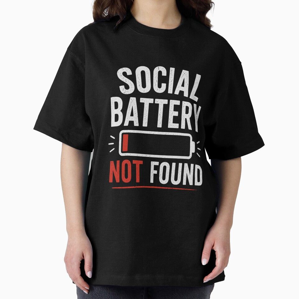 Social Battery Not Found by Unknowj
