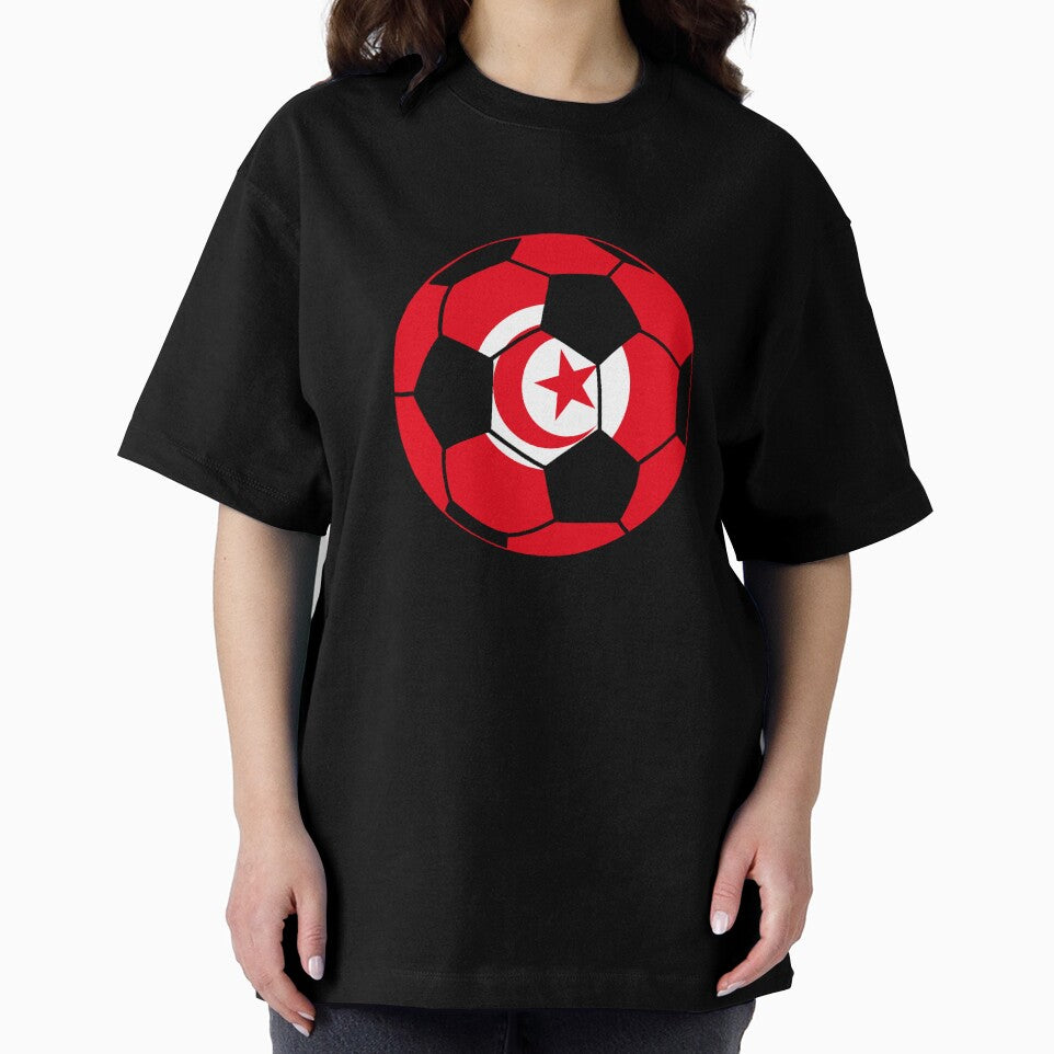Tunisia Flag Soccer Ball by FinalScoreClub